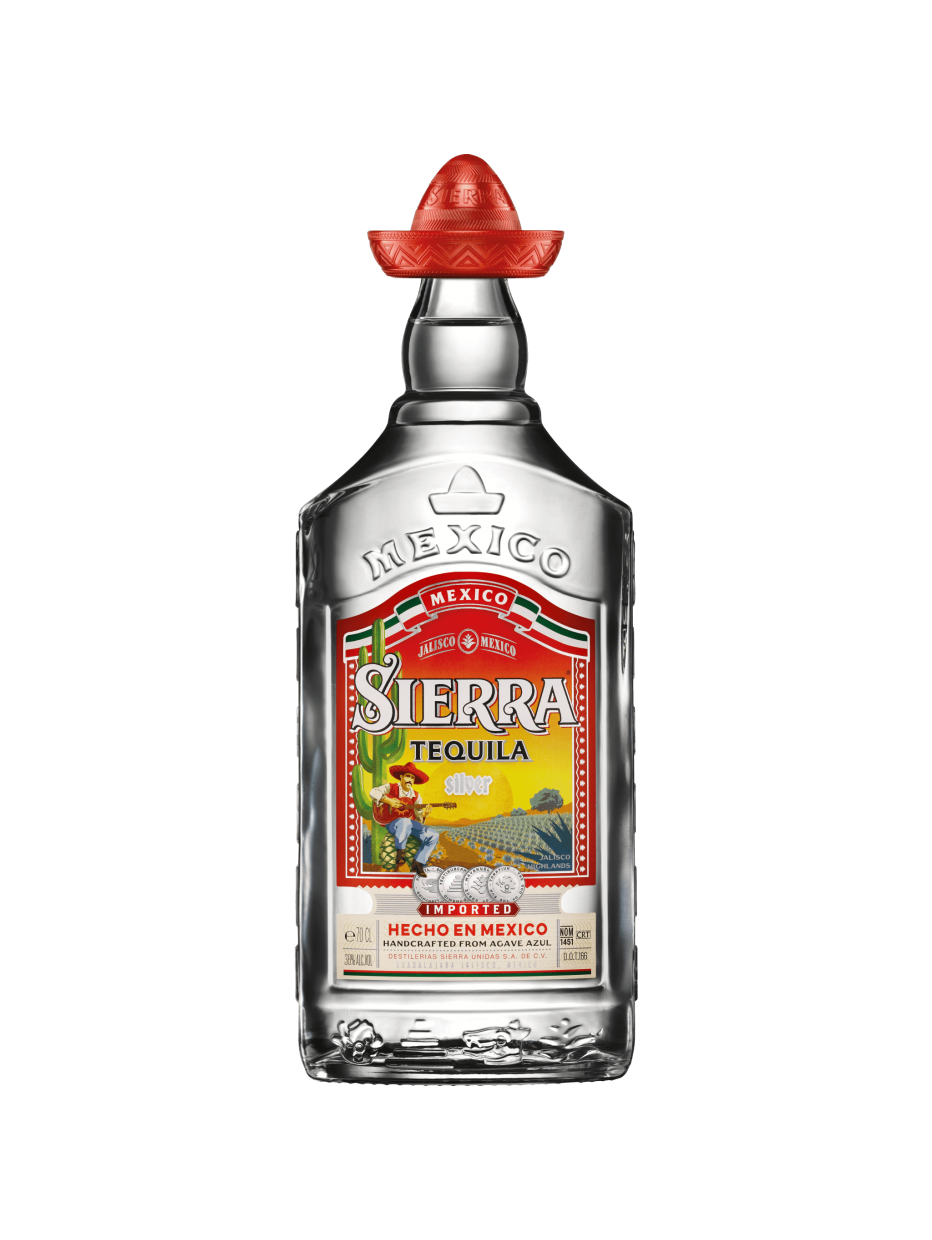 0.70L Sierra vol. 38% - / Tequila Silver alc.